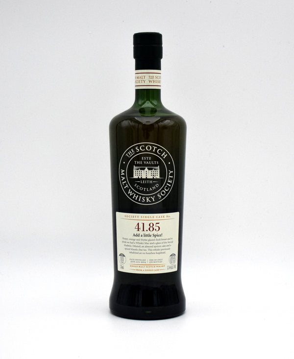 The Scotch Malt Whisky Society (SMWS) 'Dailuaine No. 41.85 Add a Little Spice!' Single Malt Scotch (2004 Release)