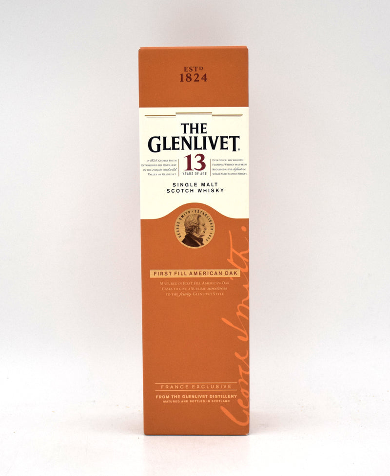 Glenlivet 13 Year 'First Fill American Oak' Single Malt Scotch