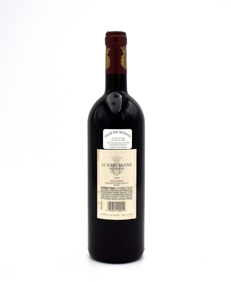 2000 Ornellaia 'Le Serre Nuove dell'Ornellaia' Bolgheri Rosso