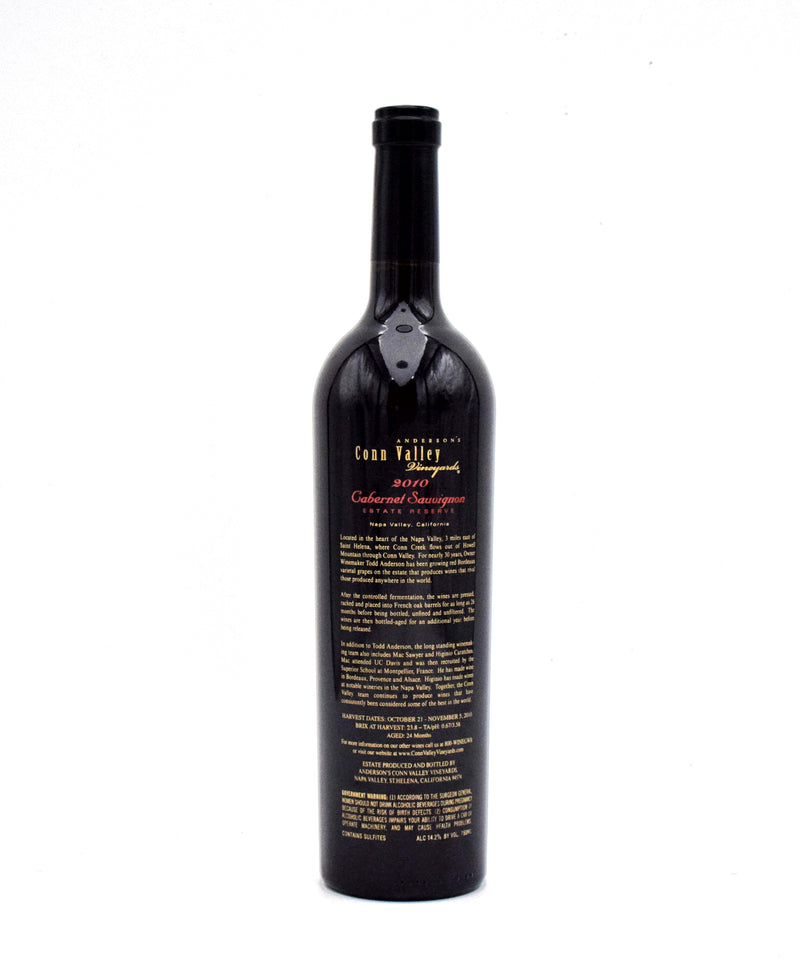 2010 Anderson's Conn Valley Vineyards 'Estate Reserve' Cabernet Sauvignon