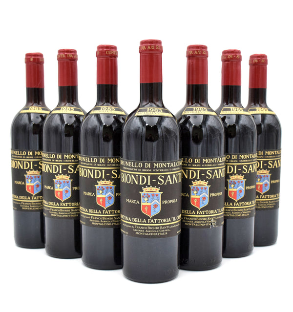 1985 Biondi Santi Tenuta Greppo Brunello di Montalcino DOCG