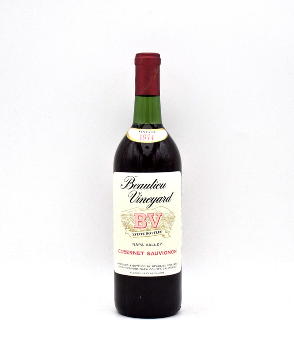 1974 Beaulieu Vineyard BV California Cabernet Sauvignon