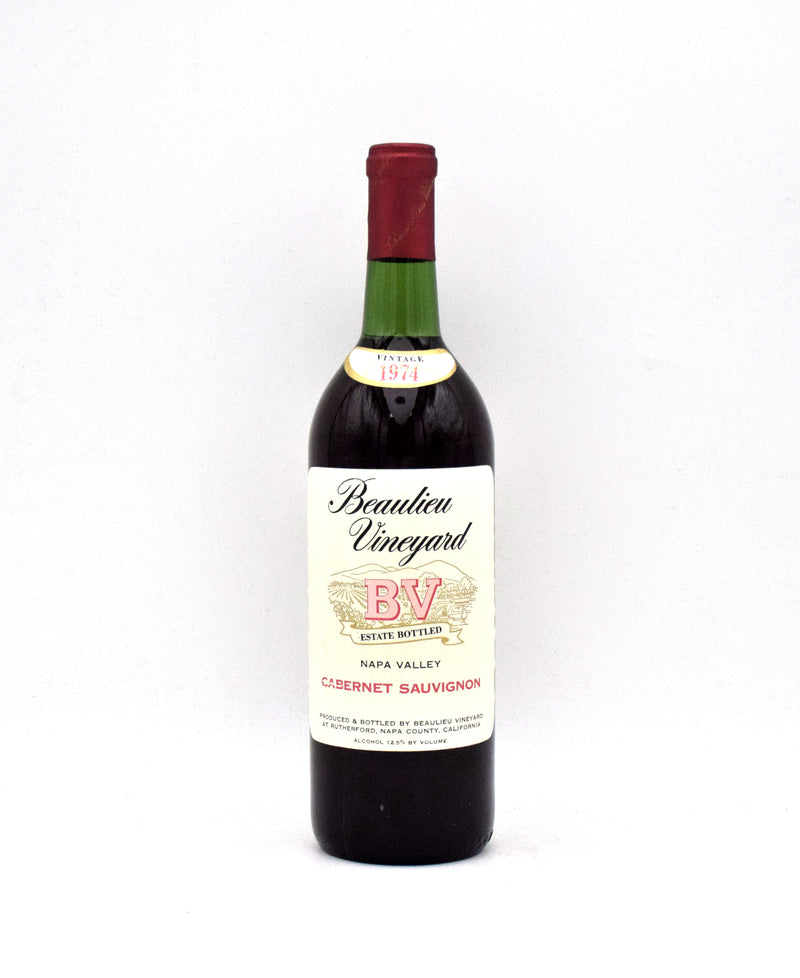 1974 Beaulieu Vineyard BV California Cabernet Sauvignon