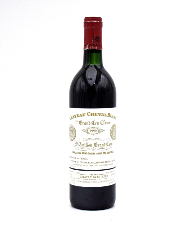 1990 Chateau Cheval Blanc (Damaged Capsule)