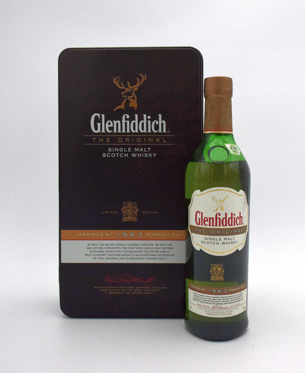 Glenfiddich 'The Original' Single Malt Scotch (1963 Replica