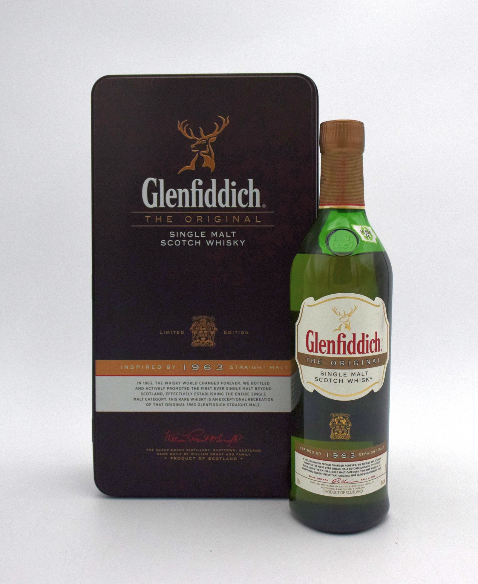 Glenfiddich 空瓶 グレンフィディック12年 空き瓶 - メルカリ