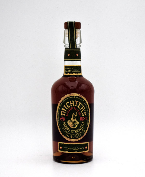 Michter's US-1 Barrel Strength Rye (2025 Release)