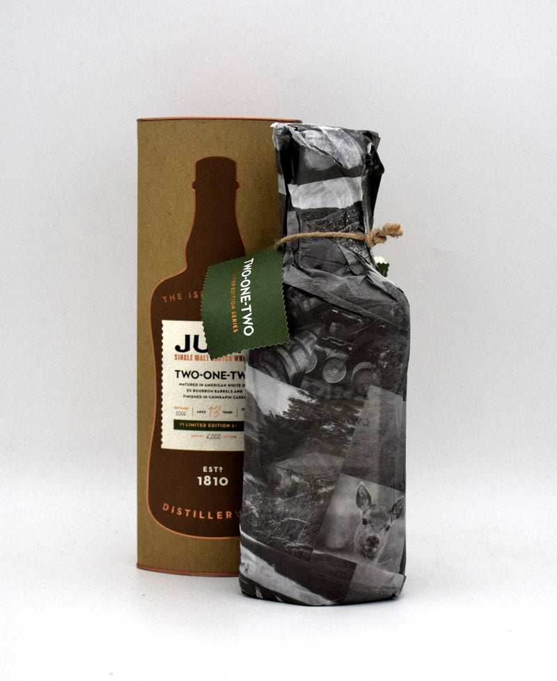 Isle of Jura Distillery 'Two-One-Two' 13 Year Single Malt Scotch (2006 Release)