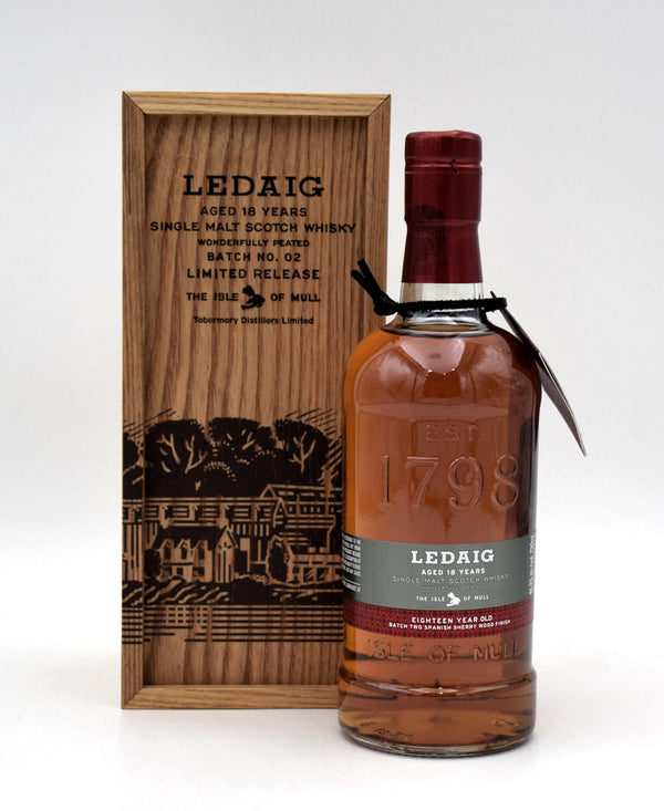 Ledaig 18 Year Scotch Whisky (Sherry Wood)