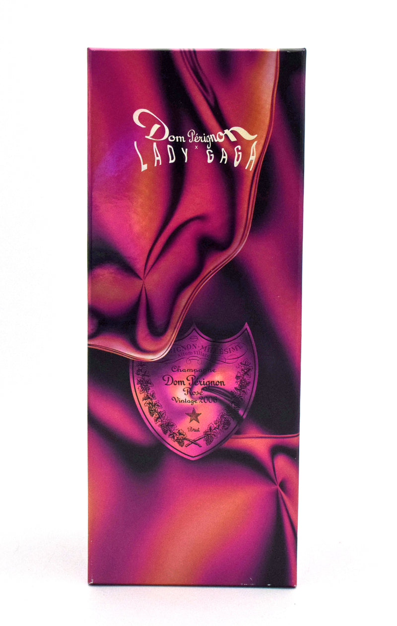 2006 Dom Perignon x Lady Gaga Rose (very slightly broken foil)