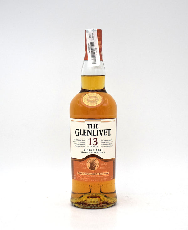 Glenlivet 13 Year 'First Fill American Oak' Single Malt Scotch