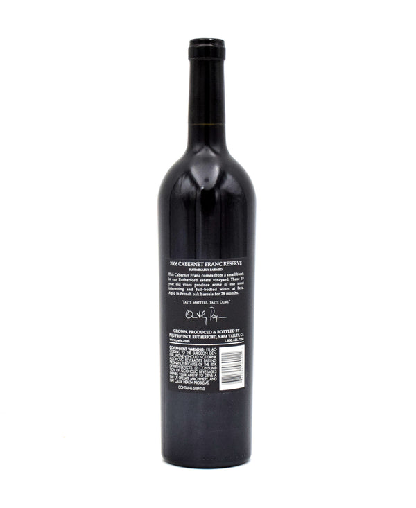 2006 Peju Province Winery Reserve Cabernet Franc
