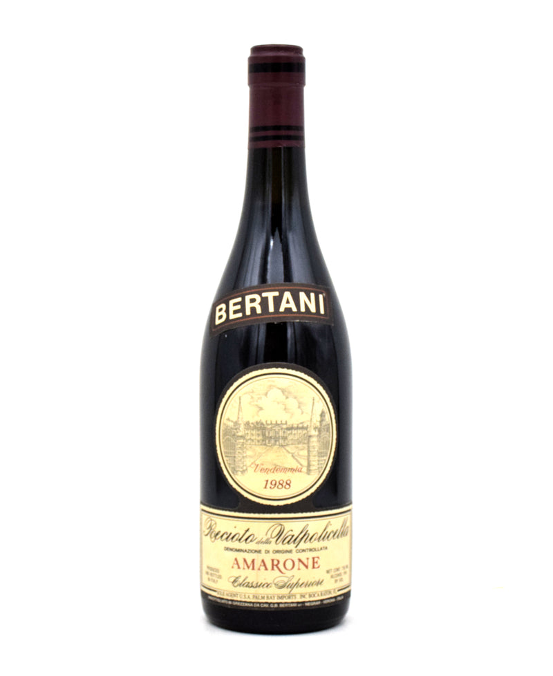 1988 Bertani Amarone della Valpolicella Classico DOCG