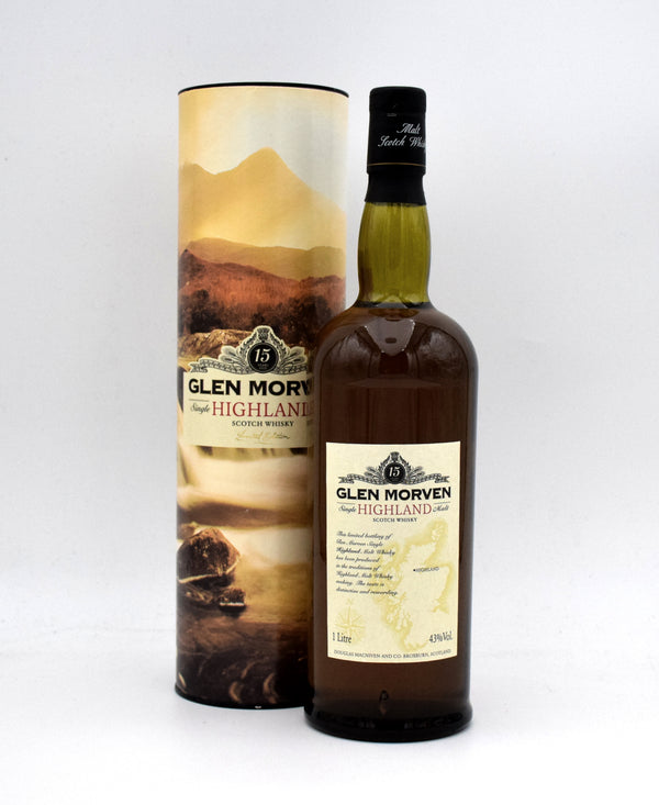 Glen Morven 15 Year Limited Edition Single Highland Malt Scotch (1L)