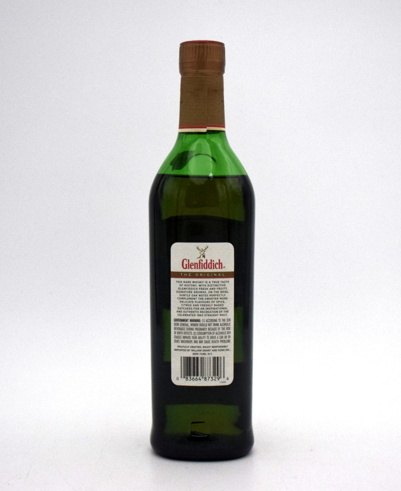 Glenfiddich 'The Original' Single Malt Scotch (1963 Replica)