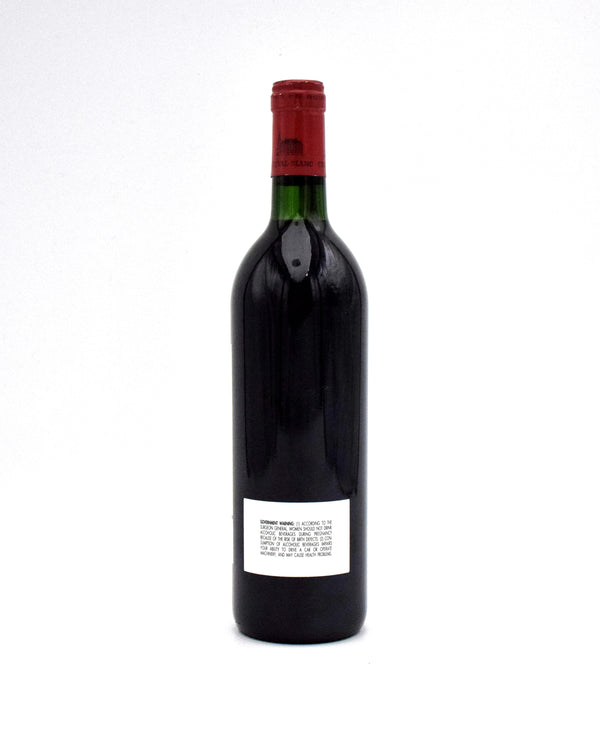 1990 Chateau Cheval Blanc (Damaged Capsule)