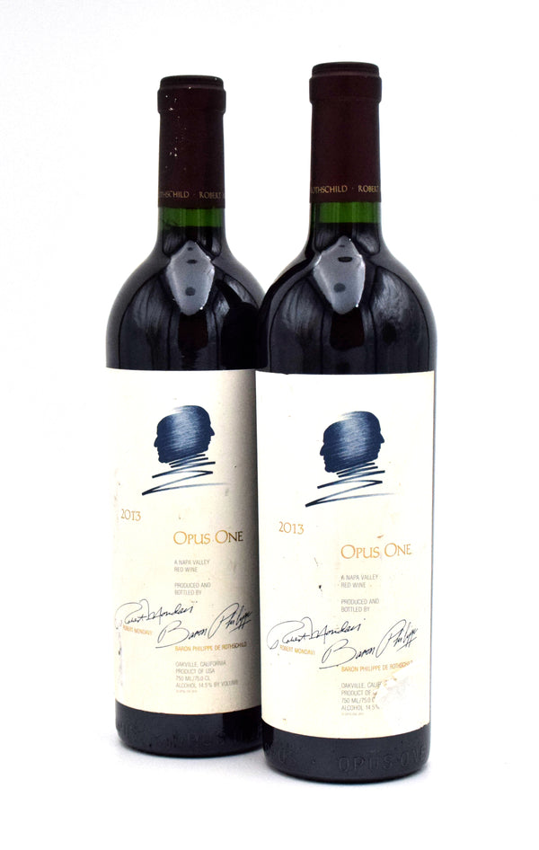 2013 Opus One Napa Valley Red (Torn Labels)