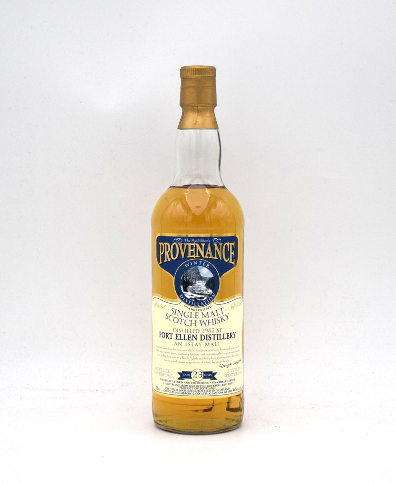 Port Ellen 'The McGibbon's Provenance' 23 Year Single Malt Scotch (1983 Release, Winter Distillation)