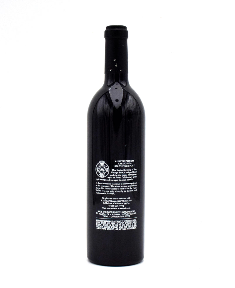 1998 V. Sattui Winery Vintage Port