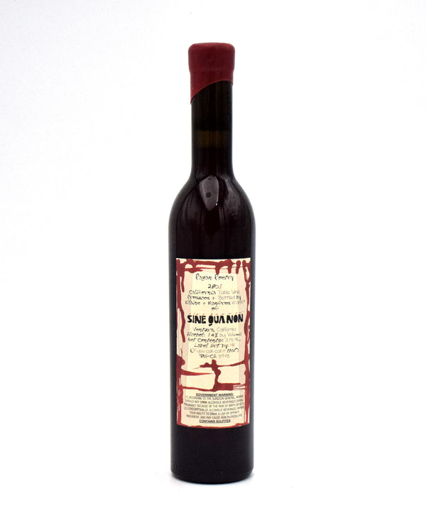 2001 Sine Qua Non Pagan Poetry Rose (375ML)