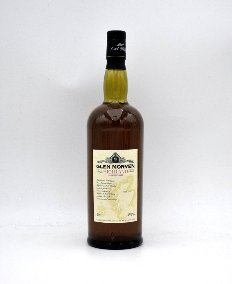 Glen Morven 15 Year Limited Edition Single Highland Malt Scotch (1L)
