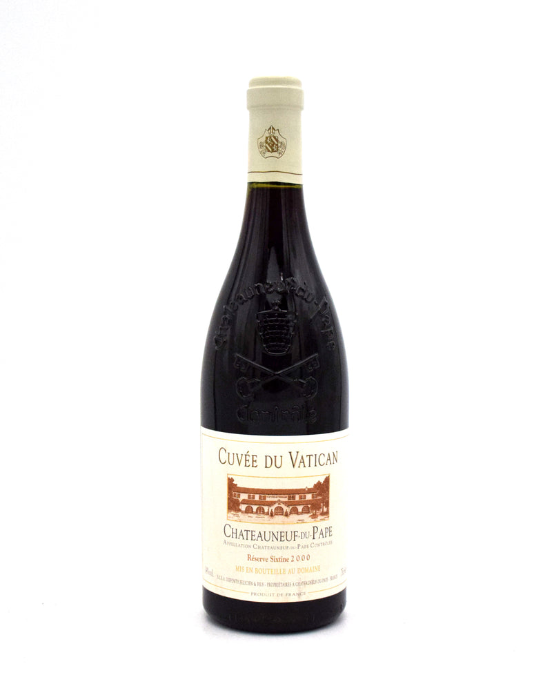 2000 Chateau Sixtine Chateauneuf-du-Pape Cuvee du Vatican