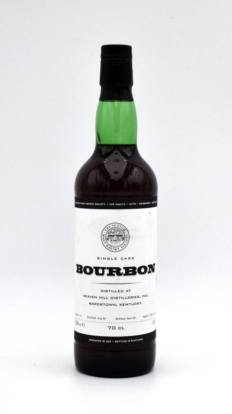 The Scotch Malt Whisky Society (SMWS) 'Heaven Hill' Single Cask Bourbon (1992 Release)