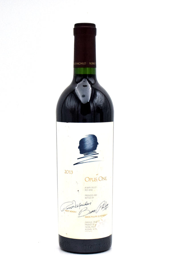 2013 Opus One Napa Valley Red (Torn Labels)