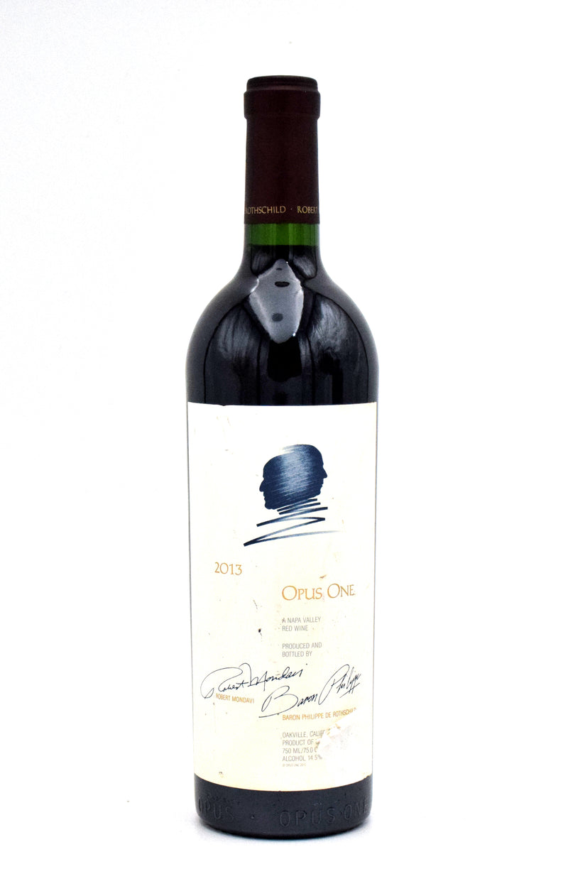 2013 Opus One Napa Valley Red (Torn Labels)