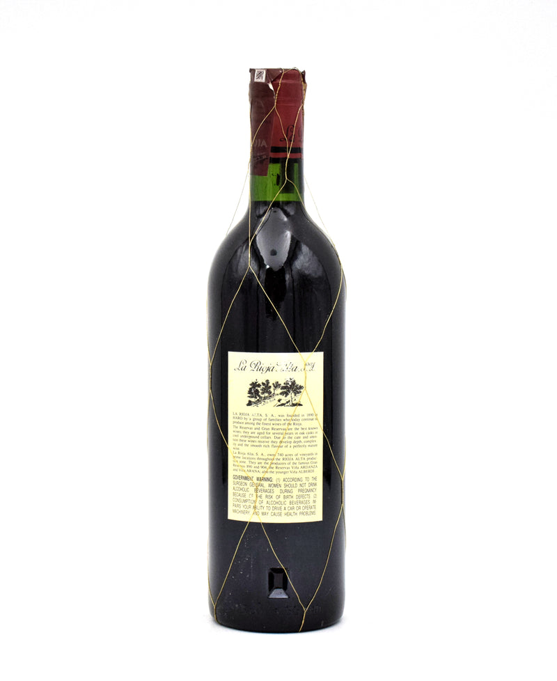 1987 La Rioja Alta S.A. Gran Reserva 904