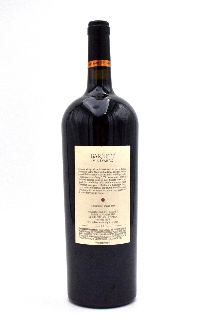2005 Barnett Vineyards Spring Mountain District Cabernet Sauvignon 1.5