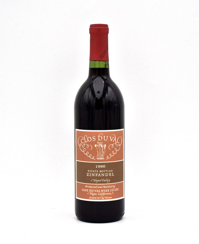 1986 Clos du Val Zinfandel
