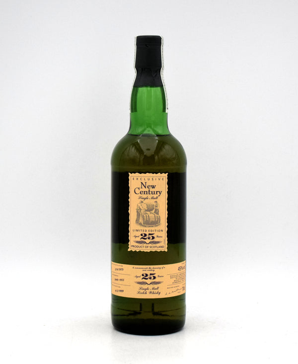 Tamnavulin 25 Year 'New Century' Single Malt Scotch (Distilled in 1973)