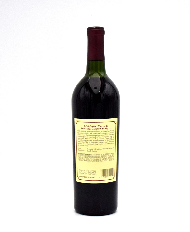 1990 Caymus Vineyards Cabernet Sauvignon