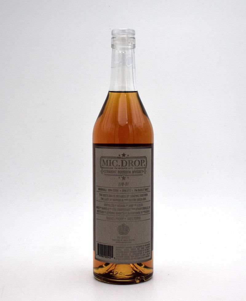 Mic Drop L19-01 Barrel Proof Straight Bourbon