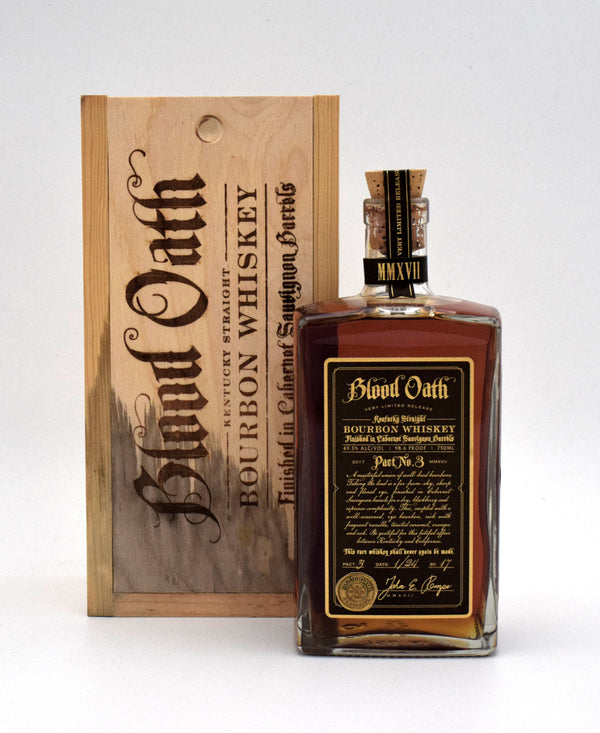 Blood Oath Pact Number 3 Bourbon