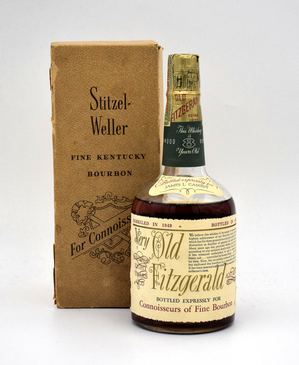 Very Old Fitzgerald 'Bottled in Bond' Stitzel Weller 8 Year Bourbon (1949 Release)