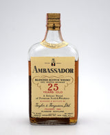 Ambassador 25 Year Blended Scotch Whisky (Low Fill) (Late 1970's Bottling)