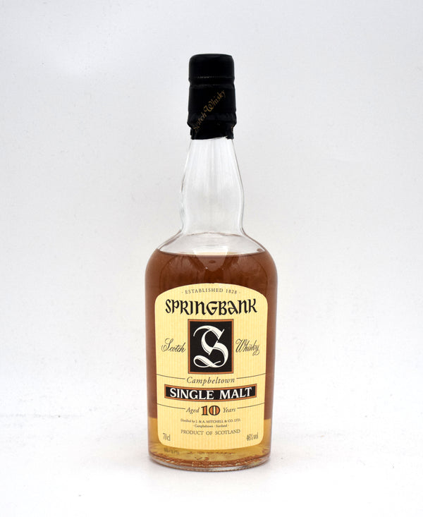 Springbank 10 Year Old Scotch Whisky (1980's Vintage)
