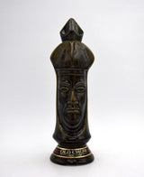 Old Crow 10 Year 'Chessmen: Dark Bishop' Bourbon Ceramic Decanter