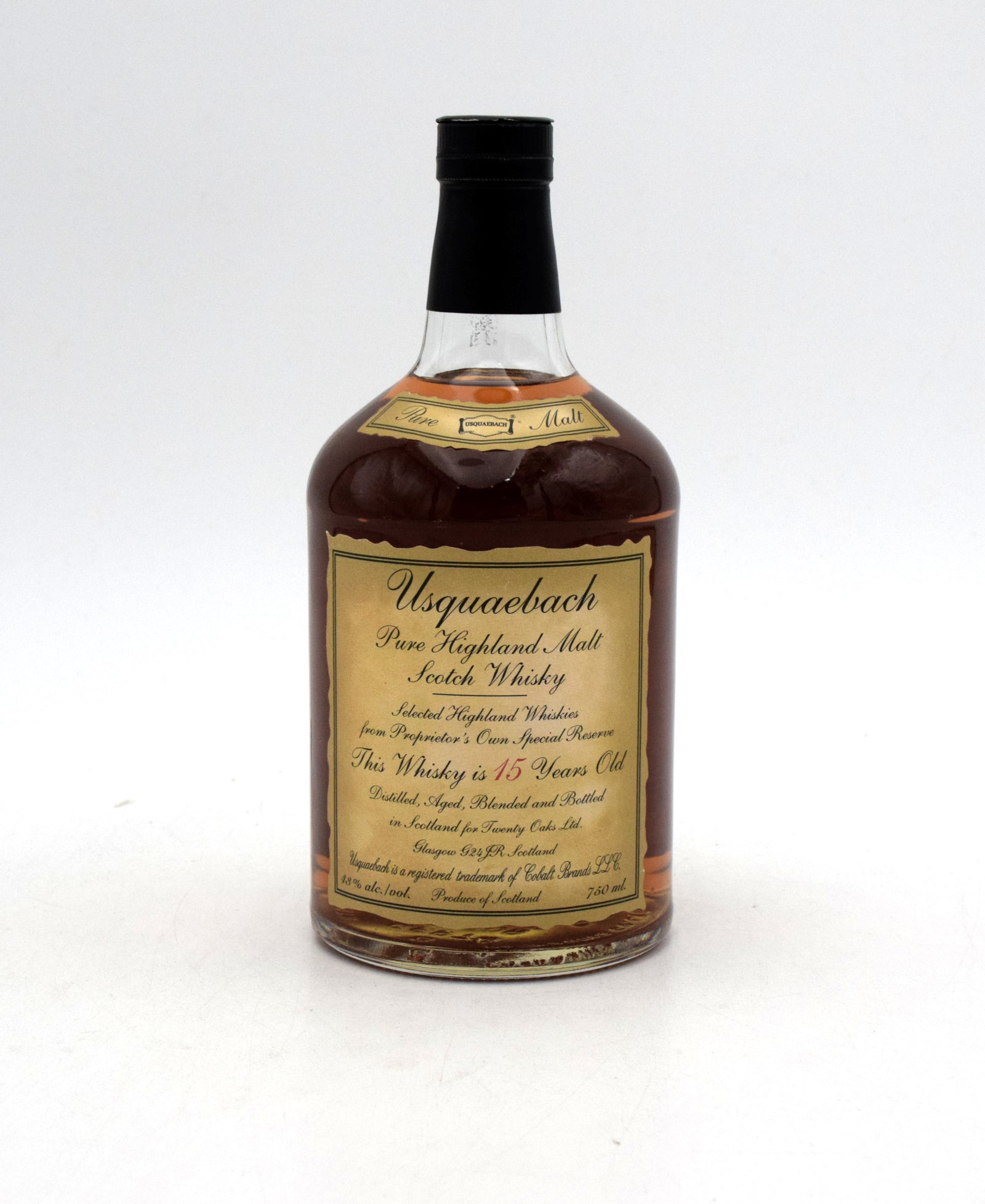 Usquaebach 15 Year Old Blended Malt Scotch – FineLiquors
