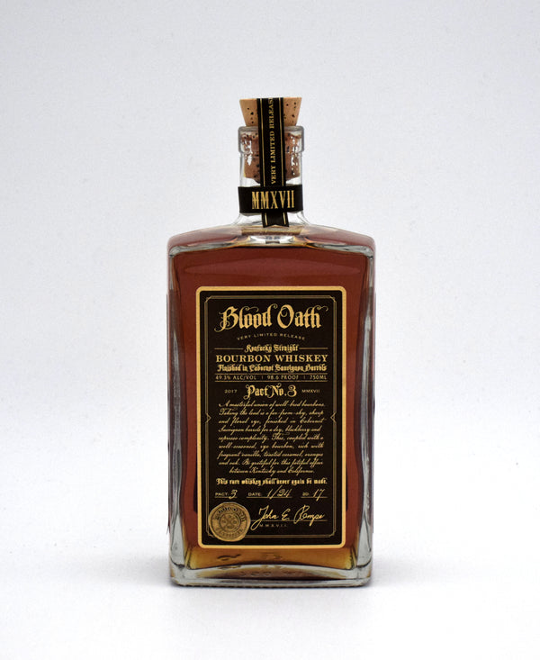 Blood Oath Pact Number 3 Bourbon