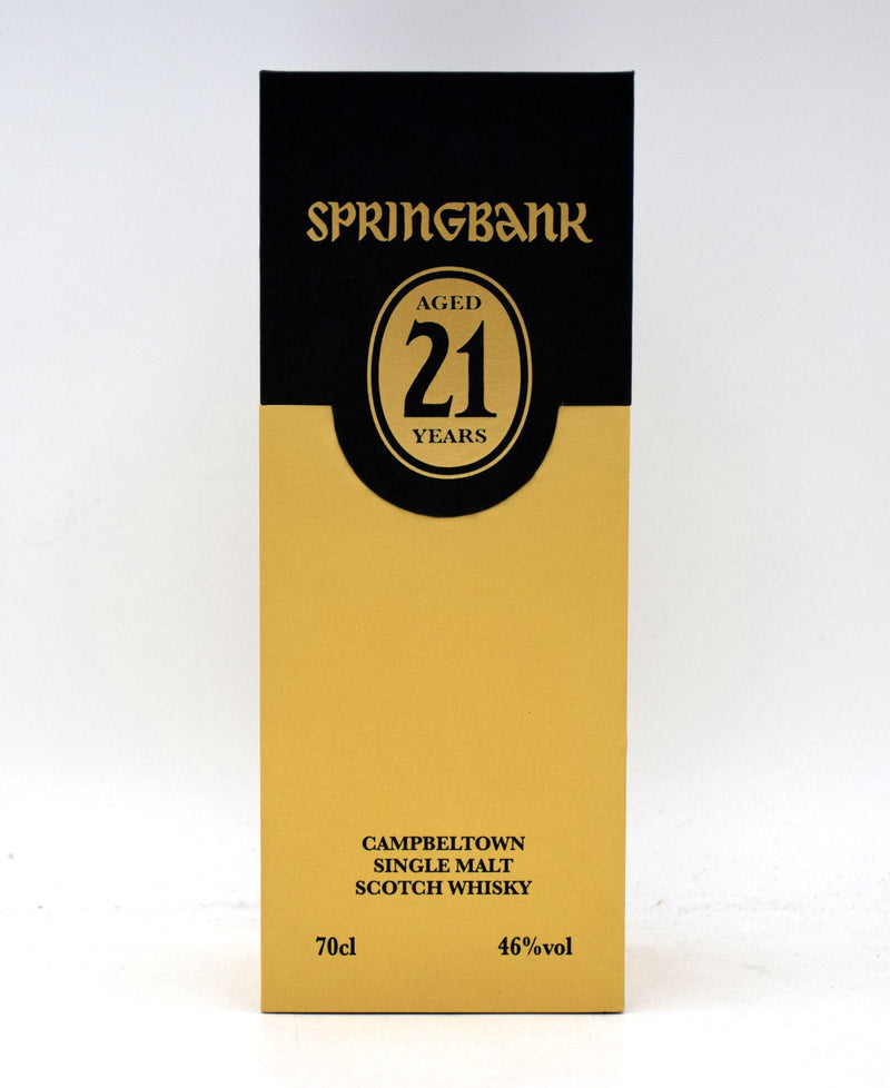Springbank 21 Year Scotch Whisky (2024 Release)