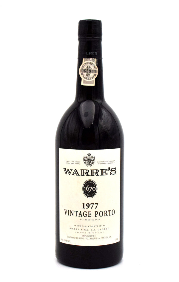 1977 Warre's Vintage Port