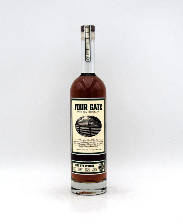 Four Gate Barrel Proof Batch 11 (Ruby Rye Springs) Straight Rye Whiskey