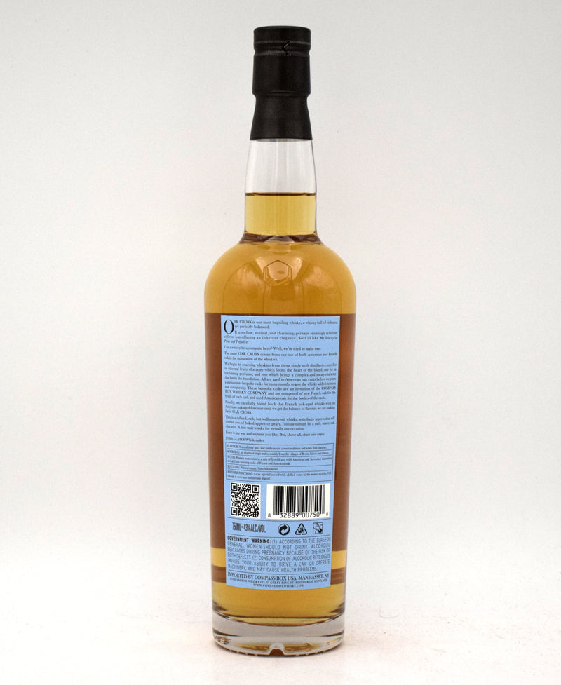Compass Box 'Oak Cross' Blended Malt Scotch