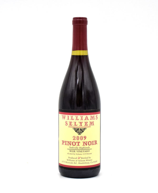 2009 Williams Selyem Weir Vineyard Pinot Noir