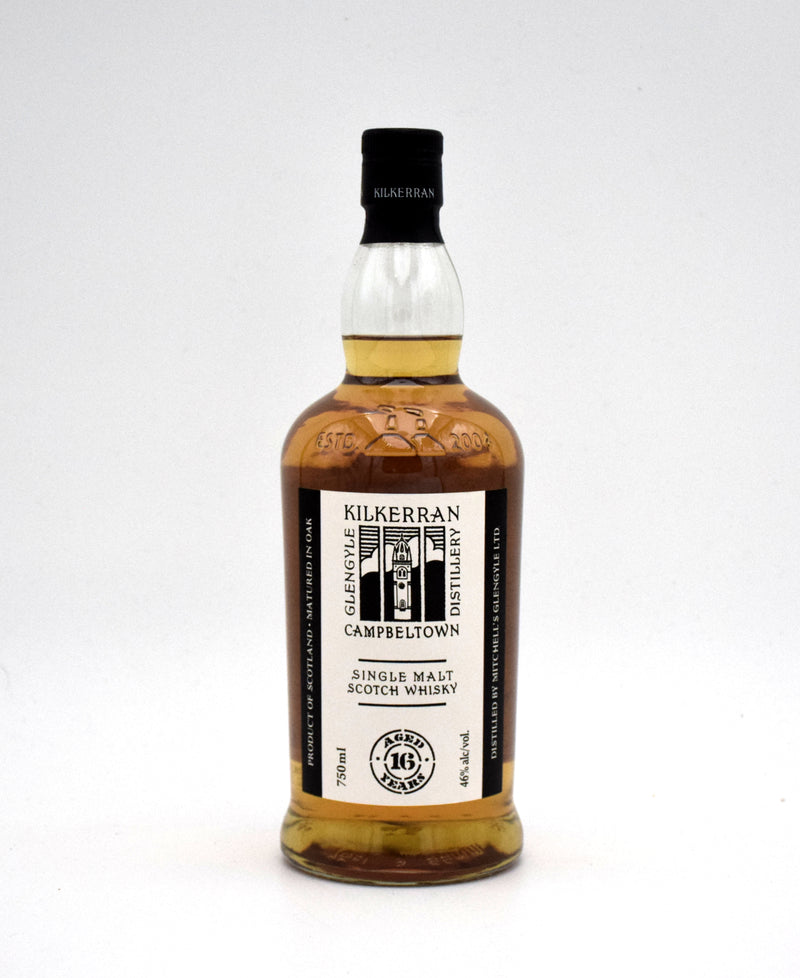 Kilkerran 16 Year 'Glengyle Distillery' Single Malt Scotch