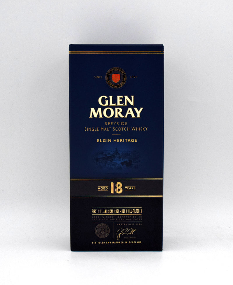 Glen Moray 18 Year 'Heritage' Single Malt Scotch