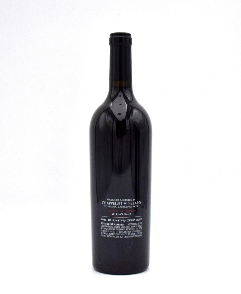 2014 Chappellet Pritchard Hill Cabernet Sauvignon)